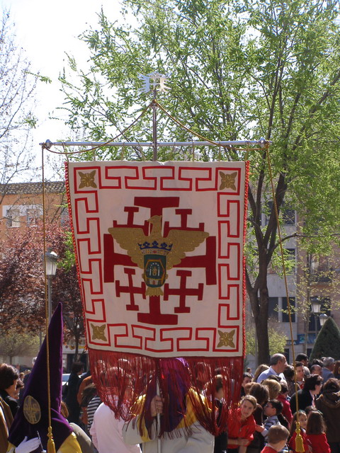 Estandarte con la Cruz de Jerusaln